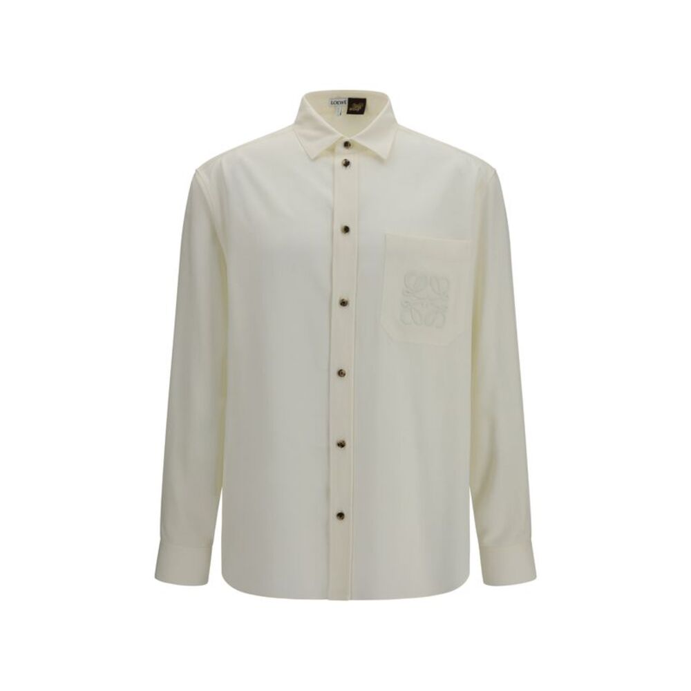Loewe Men Lightweight Lyocell Shirt